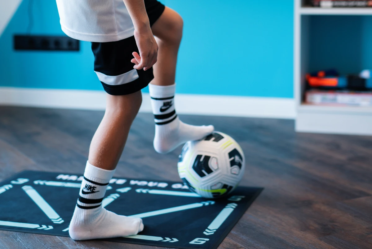 Soccer Ball Mastery Mat and Training Program